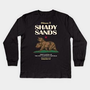 Fallout New California Republic Shady Sands Kids Long Sleeve T-Shirt